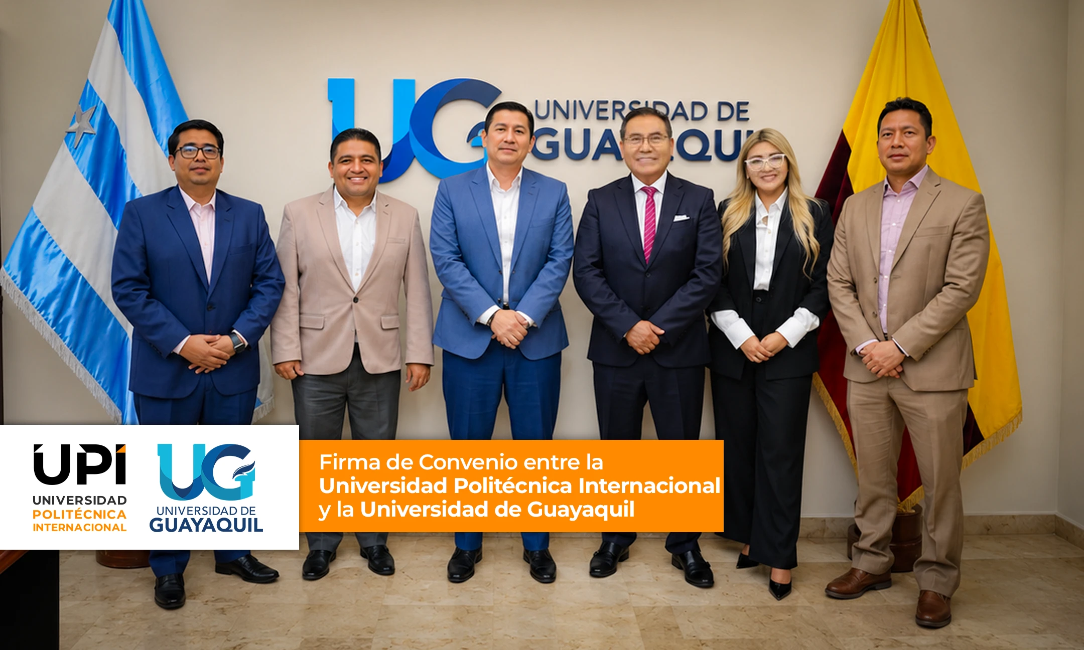 Firma de Convenio con la Universidad de Guayaquil